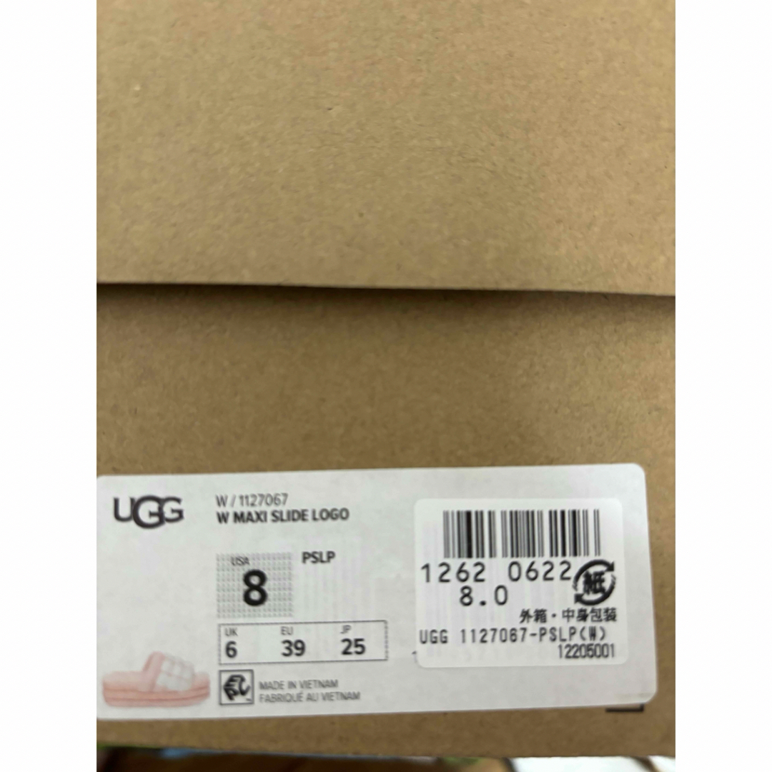 UGG(アグ)の定価18700円 25cmアグ UGG 厚底サンダル マキシスライド    レディースの靴/シューズ(サンダル)の商品写真