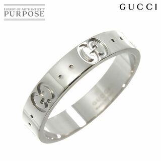 グッチ(Gucci)のグッチ GUCCI アイコン #13 リング K18 WG ホワイトゴールド 750 指輪 VLP 90221279(リング(指輪))
