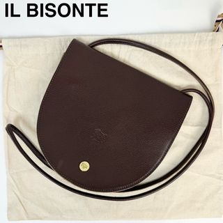 イルビゾンテ(IL BISONTE)の24B24 IL BISONTE イルビゾンテ ショルダーバッグ レザー(ショルダーバッグ)