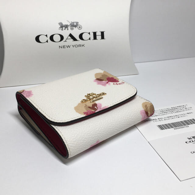 1点入荷‼︎【稀少】COACH お財布 花柄