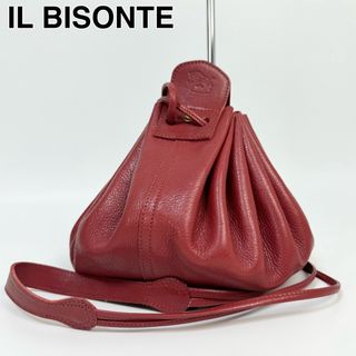 イルビゾンテ(IL BISONTE)の24B25 IL BISONTE イルビゾンテ ショルダーバッグ 巾着バッグ(ショルダーバッグ)