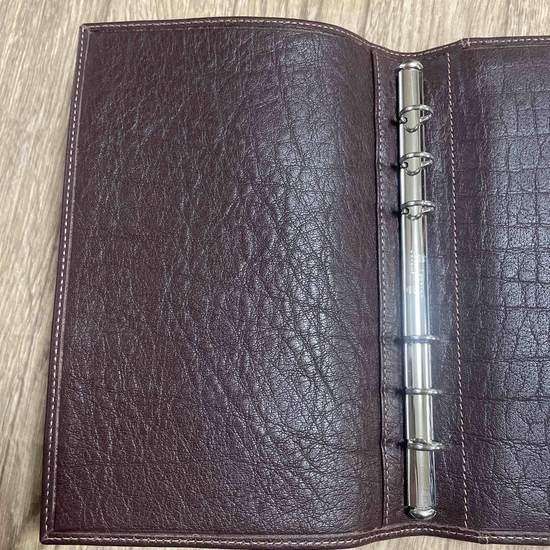 アシュフォード ディープ ライフオーガナイザー b6+bible   ブラウン  メンズのファッション小物(手帳)の商品写真