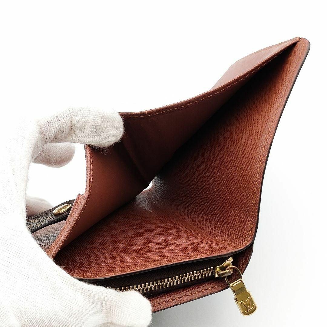 LOUIS VUITTON(ルイヴィトン)の新品に近い❣️ルイヴィトン✨モノグラム✨コンパクトジップ✨二つ折り財布 レディースのファッション小物(財布)の商品写真