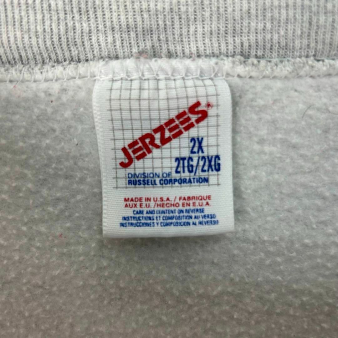 JERZEES(ジャージーズ)のジャージーズ USA製 90s キャラクタープリント スウェット グレー XXL メンズのトップス(スウェット)の商品写真