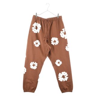 DENIM TEARS デニムティアーズ 23AW FLOWER PRINT SWEAT PANTS フラワープリント スウェットパンツ ブラウン(その他)