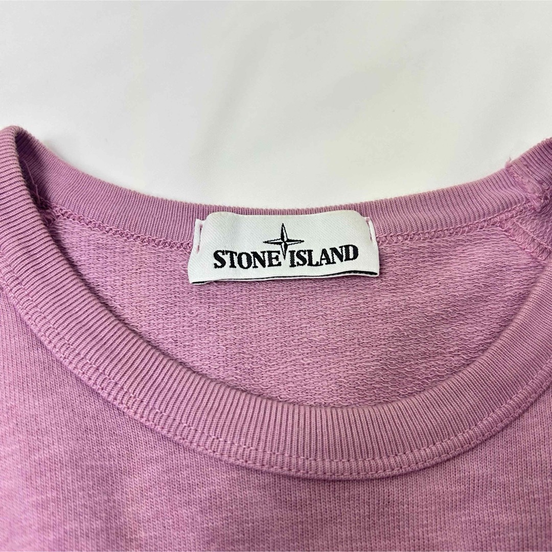 STONE ISLAND(ストーンアイランド)のSTONE ISLAND 2020SS ラグランスウェット ラベンダーピンク メンズのトップス(スウェット)の商品写真