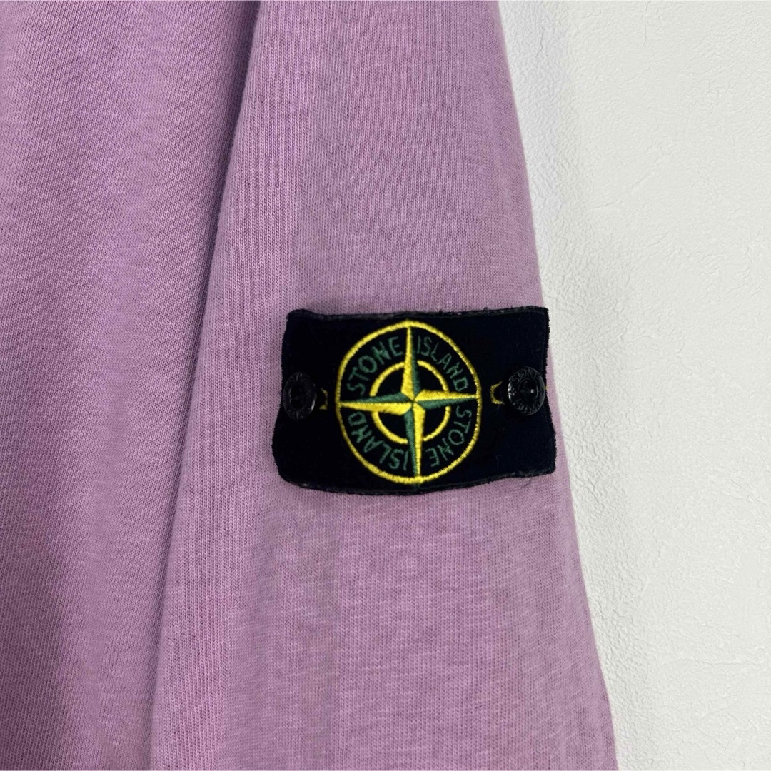 STONE ISLAND(ストーンアイランド)のSTONE ISLAND 2020SS ラグランスウェット ラベンダーピンク メンズのトップス(スウェット)の商品写真