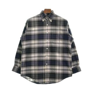 ブルックスブラザース(Brooks Brothers)のBrooks Brothers カジュアルシャツ S 黒x白x紺等(チェック) 【古着】【中古】(シャツ)