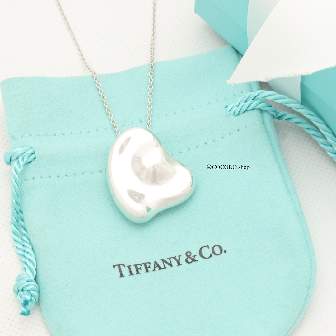 Tiffany & Co.(ティファニー)の【美品】TIFFANY&Co. ラージ フル ハート ネックレス レディースのアクセサリー(ネックレス)の商品写真