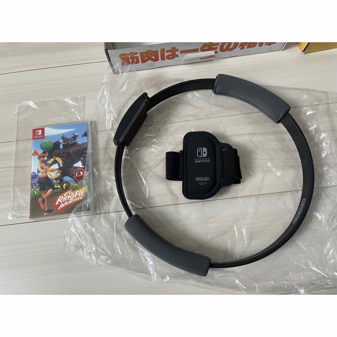 Nintendo Switch(ニンテンドースイッチ)のリングフィット アドベンチャー エンタメ/ホビーのゲームソフト/ゲーム機本体(家庭用ゲームソフト)の商品写真