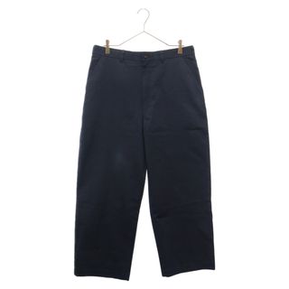 コムデギャルソン(COMME des GARCONS)のCOMME des GARCONS HOMME コムデギャルソンオム 21SS コットン生地 ワイドパンツ HG-P025 ネイビー(その他)