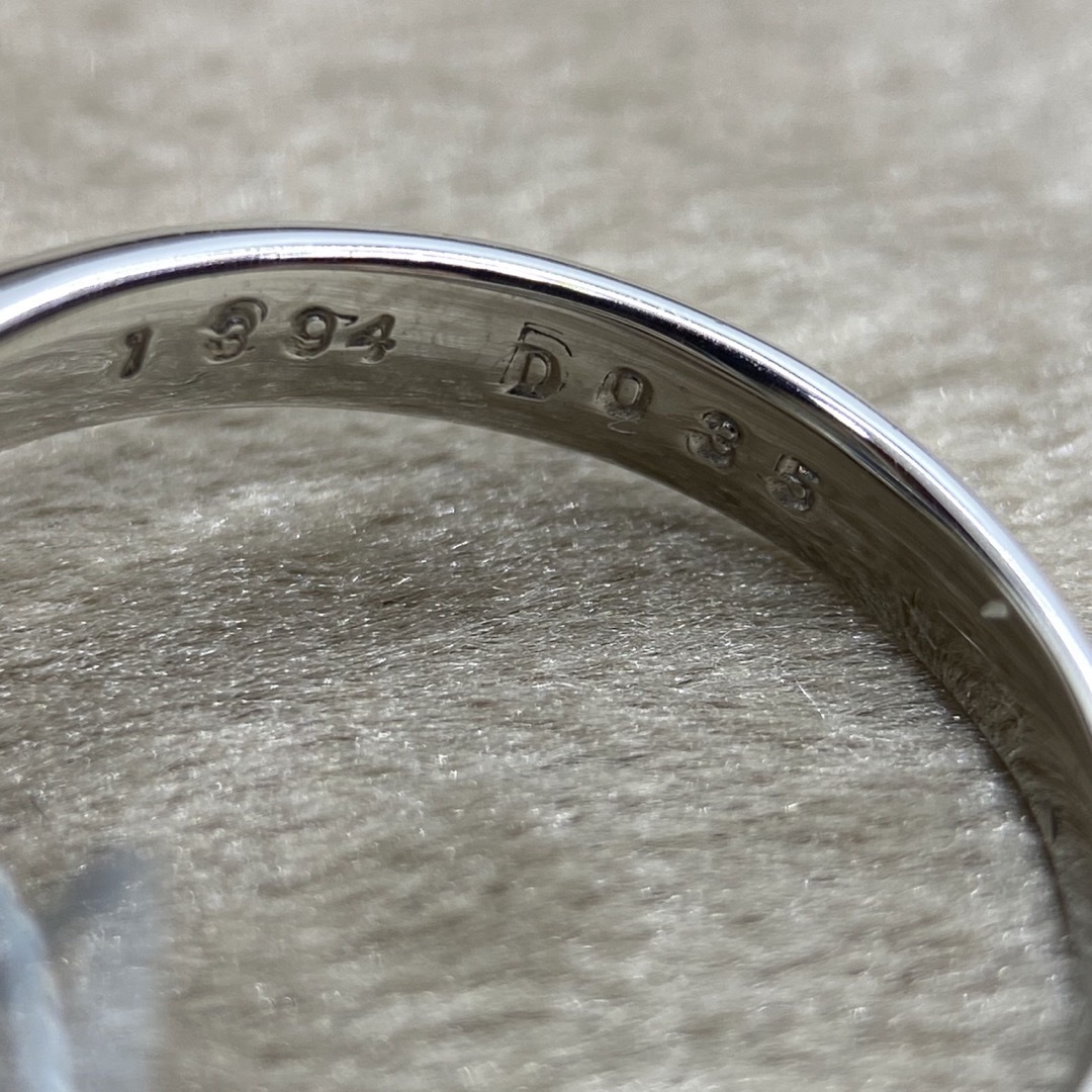 スピネル1.394ctダイヤ0.35ct 11号リング GRJソ付き pt900 レディースのアクセサリー(リング(指輪))の商品写真