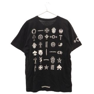 クロムハーツ(Chrome Hearts)のCHROME HEARTS クロムハーツ Multi Logo Tee マルチロゴプリント半袖Tシャツ ブラック(Tシャツ/カットソー(半袖/袖なし))