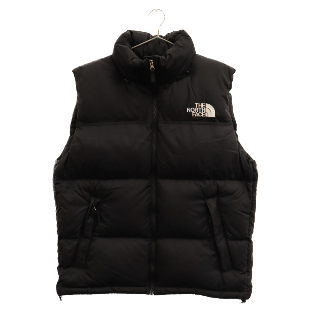 THE NORTH FACE(ザノースフェイス)のTHE NORTH FACE ザノースフェイス Nuptse Vest ヌプシ ジップアップ ダウンベスト ブラック ND92338 メンズのジャケット/アウター(ダウンベスト)の商品写真