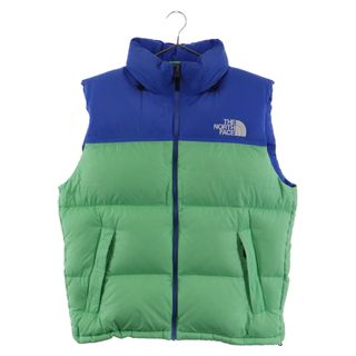 ザノースフェイス(THE NORTH FACE)のTHE NORTH FACE ザノースフェイス Nuptse Vest ヌプシ ジップアップ ダウンベスト グリーン ND92338(ダウンジャケット)