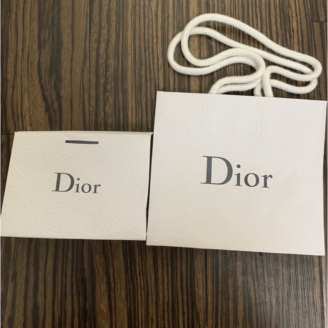 Christian Dior(クリスチャンディオール)のディオール dior ショッパー 2枚 レディースのバッグ(ショップ袋)の商品写真