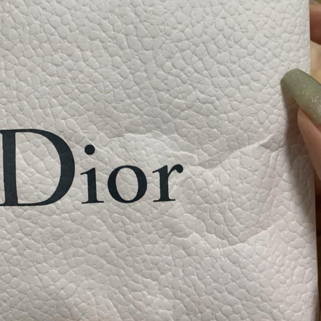 Christian Dior(クリスチャンディオール)のディオール dior ショッパー 2枚 レディースのバッグ(ショップ袋)の商品写真