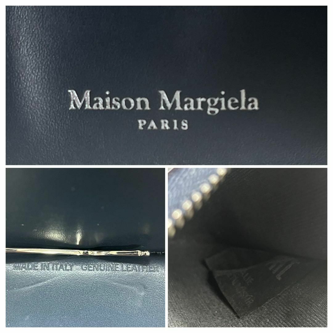 Maison Martin Margiela(マルタンマルジェラ)のラスト一点　メゾンマルジェラ　マネークリップ　ウォレット　ネイビー　送料無料 メンズのファッション小物(折り財布)の商品写真
