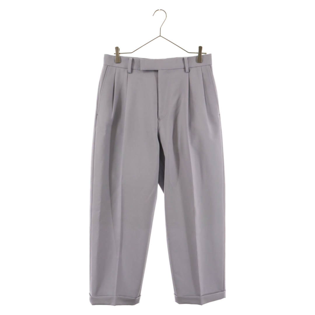 WACKO MARIA(ワコマリア)のWACKO MARIA ワコマリア 23SS DOUBLE PLEATED TROUSERS ダブルプリーツトラウザー スラックスパンツ ライトパープル 23SS-WMP-TR18 メンズのパンツ(その他)の商品写真