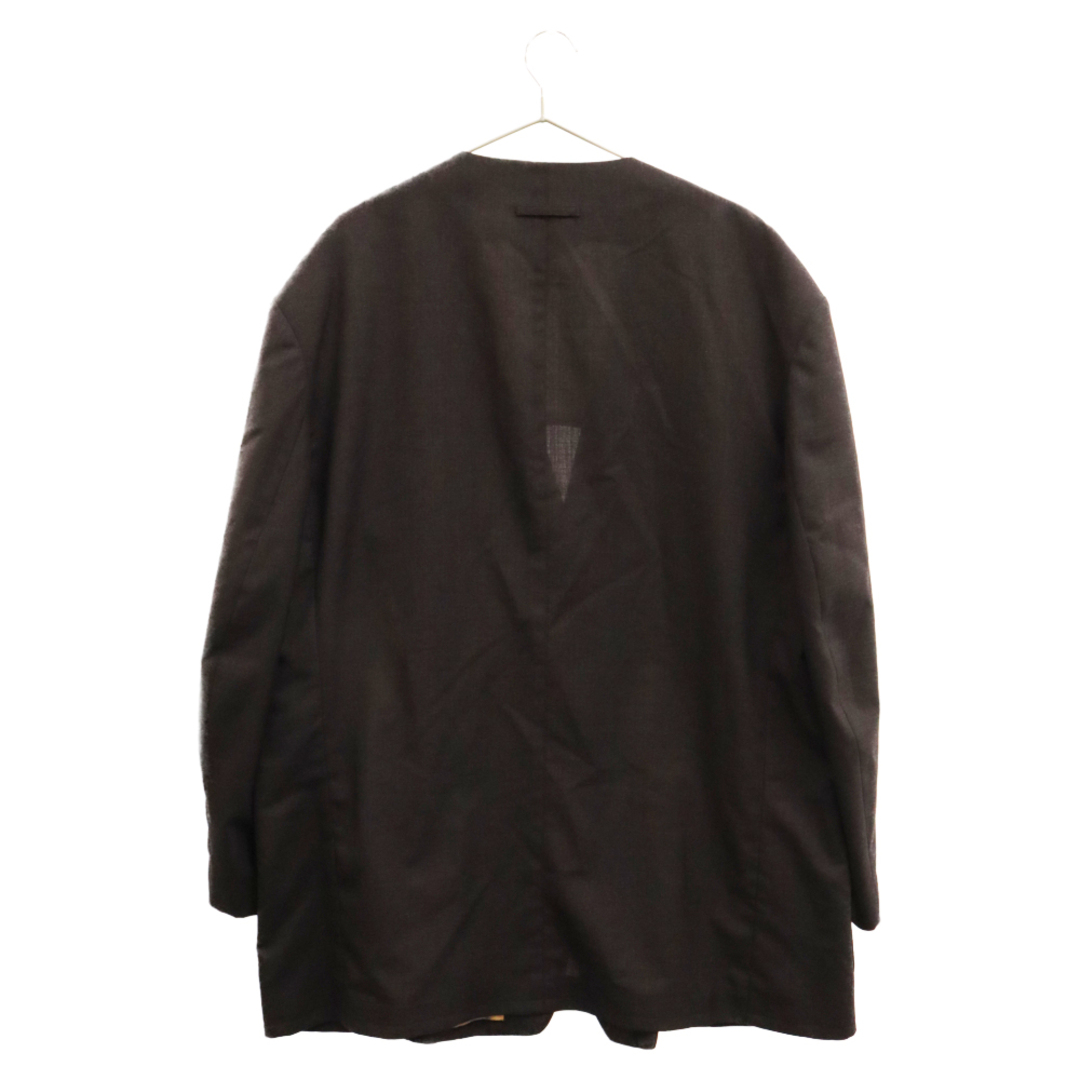 FEAR OF GOD(フィアオブゴッド)のFEAR OF GOD フィアオブゴッド The Everyday Sportscoat One Button Jacket エブリデイ スポーツコート ノーカラー1B テーラードジャケット FG60-004-020 ブラック メンズのジャケット/アウター(テーラードジャケット)の商品写真