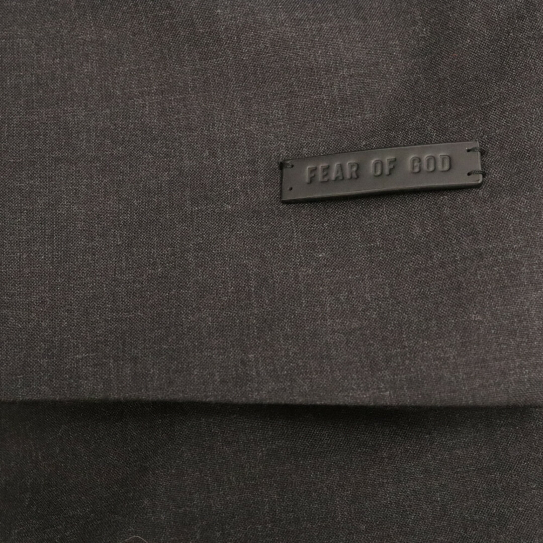 FEAR OF GOD(フィアオブゴッド)のFEAR OF GOD フィアオブゴッド The Everyday Sportscoat One Button Jacket エブリデイ スポーツコート ノーカラー1B テーラードジャケット FG60-004-020 ブラック メンズのジャケット/アウター(テーラードジャケット)の商品写真