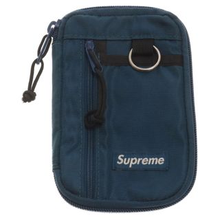 シュプリーム(Supreme)のSUPREME シュプリーム 19AW Small Zip Pouch スモールジップポーチ ネイビー(その他)