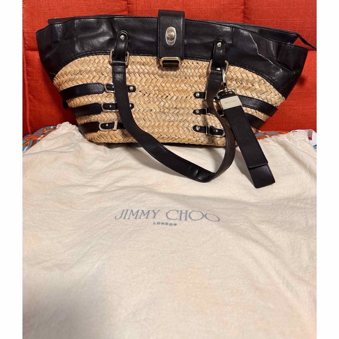 JIMMY CHOO(ジミーチュウ)のjimmy Choo カゴトートバッグ レディースのバッグ(トートバッグ)の商品写真