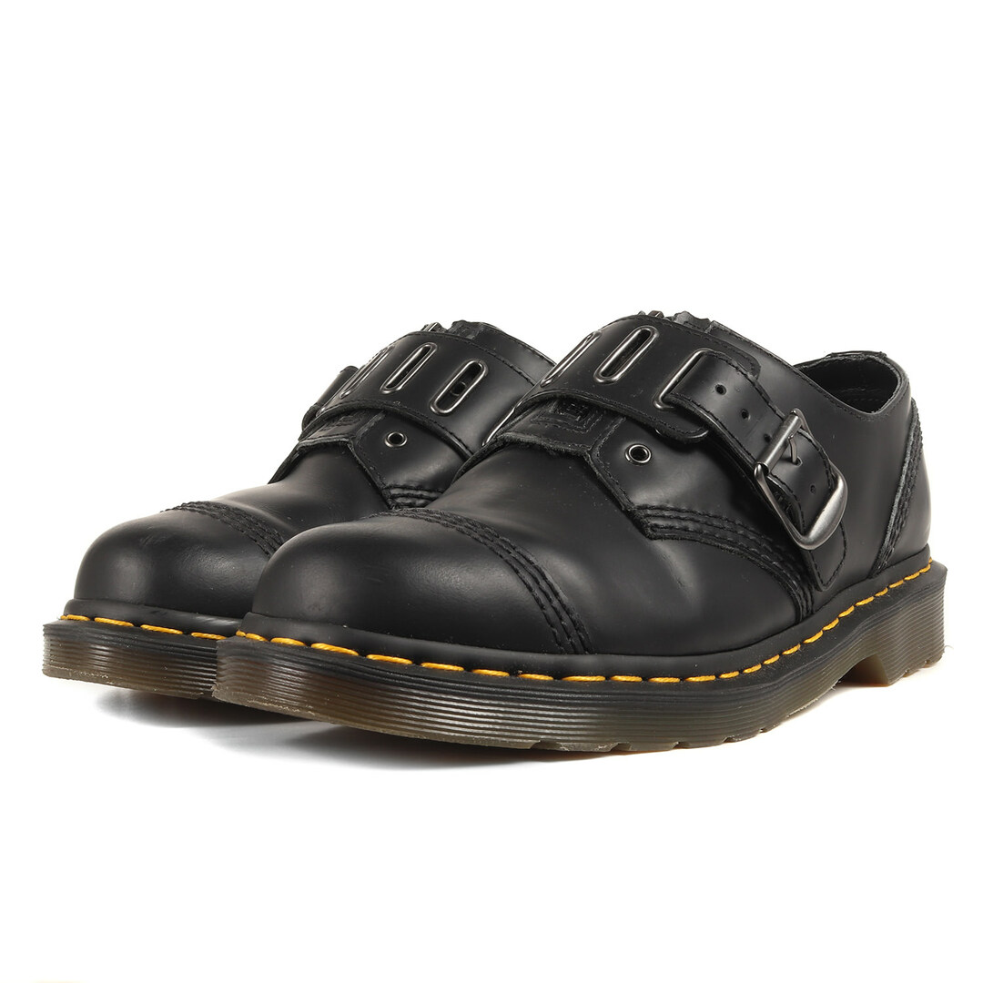 Dr.Martens(ドクターマーチン)のDr.Martens ドクターマーチン サイズ:27.0cm ベルテッド フロントジップ レザーシューズ QUYNN LOW 25603001 ブラック 黒 UK8 ブーツ 靴 ブランド【メンズ】【中古】 メンズの靴/シューズ(その他)の商品写真