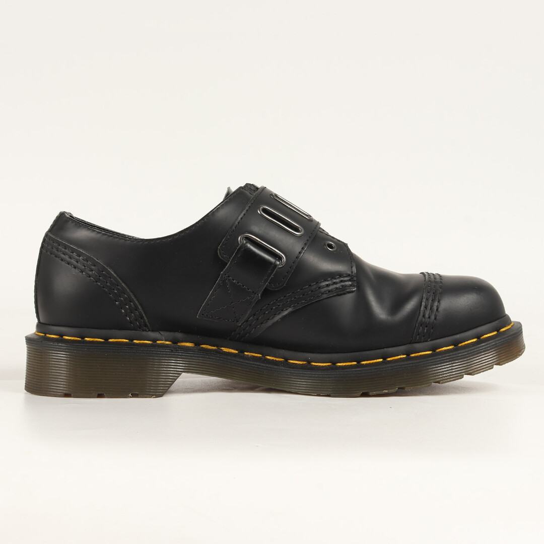 Dr.Martens(ドクターマーチン)のDr.Martens ドクターマーチン サイズ:27.0cm ベルテッド フロントジップ レザーシューズ QUYNN LOW 25603001 ブラック 黒 UK8 ブーツ 靴 ブランド【メンズ】【中古】 メンズの靴/シューズ(その他)の商品写真