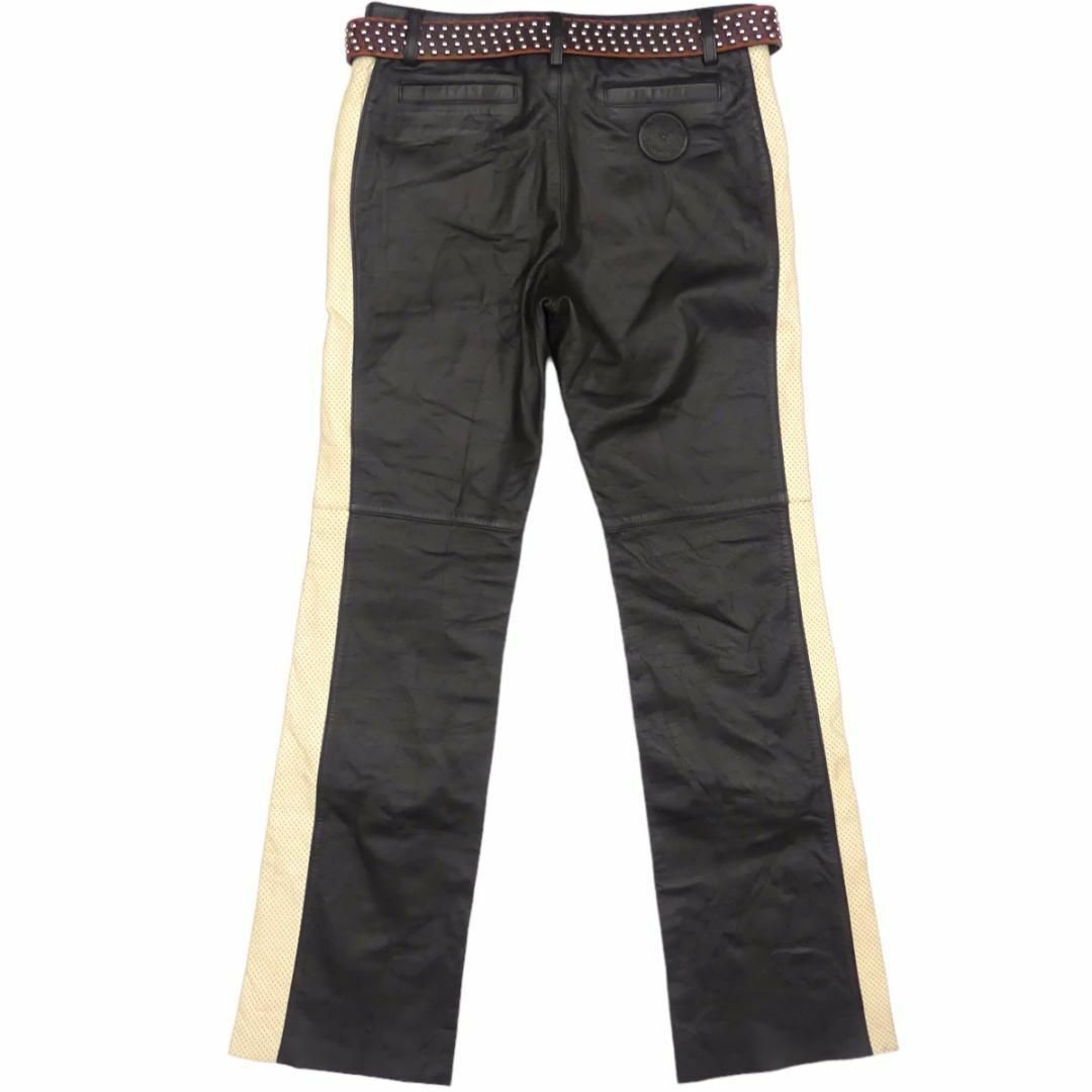 HARLEY DAVIDSON ハーレーダビッドソン レザーパンツ 黒JJ792 HARLEY DAVIDSON ハーレーダビッドソン レザーパンツ 黒JJ792