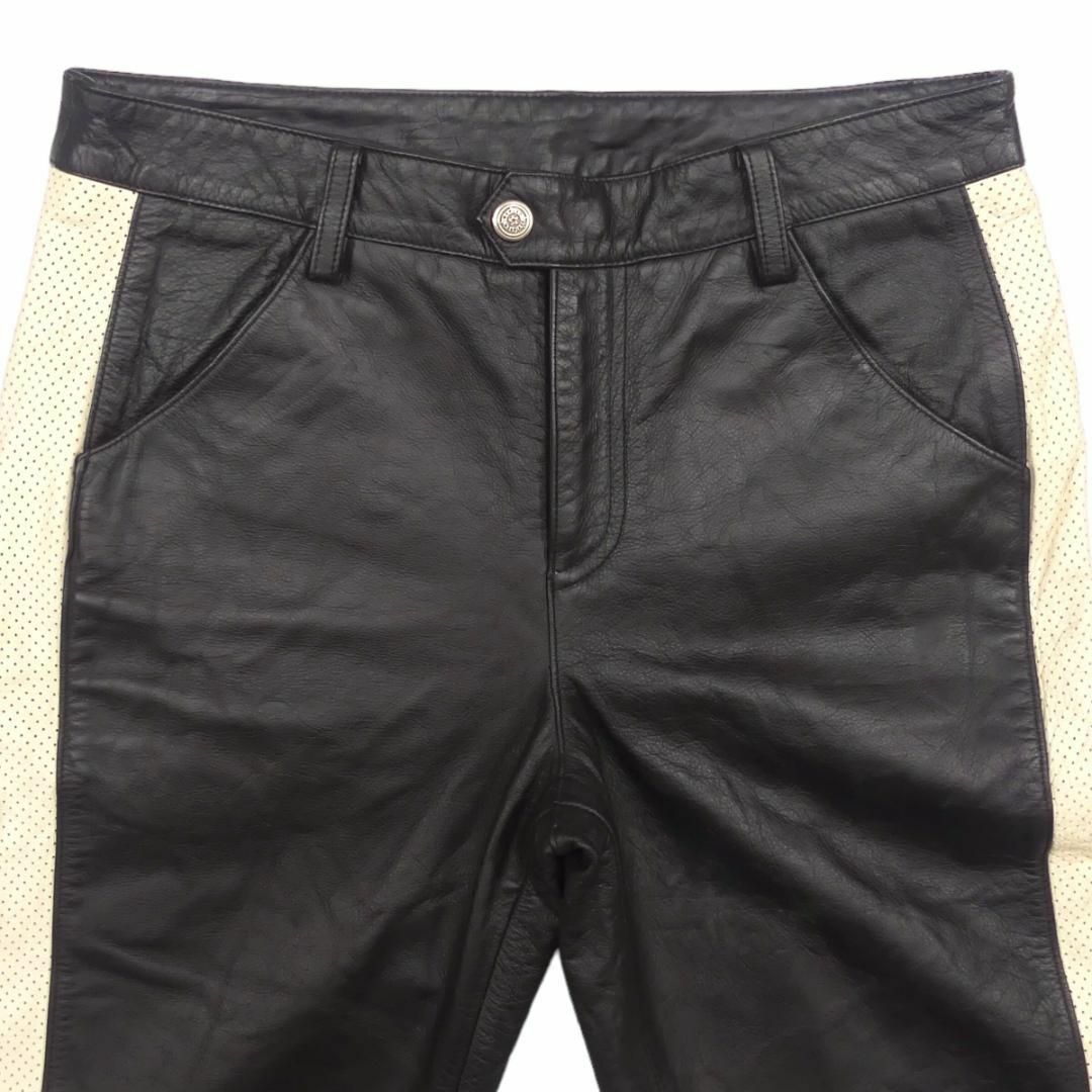 HARLEY DAVIDSON ハーレーダビッドソン レザーパンツ 黒JJ792 HARLEY DAVIDSON ハーレーダビッドソン レザーパンツ 黒JJ792