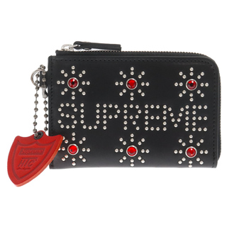 SUPREME シュプリーム 23SS Hollywood Trading Company/HTC Studded Wallet Cow レザースタッズウォレット ブラック 財布