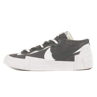 サカイ(sacai)のSacai サカイ サイズ:27.5cm 21SS NIKE BLAZER LOW / SACAI IRON GREY (DD1877-002) ナイキ ブレザー ロー アイアングレー ホワイト US9.5 ローカット スニーカー コラボ シューズ 靴【メンズ】【中古】(スニーカー)