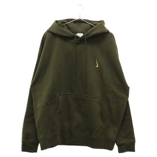 ナイキ(NIKE)のNIKE ナイキ 22AW ×Billie Eilish Fleece Parka ビリーアイリッシュ フリースプルオーバーパーカー グリーン DQ7751-355(パーカー)