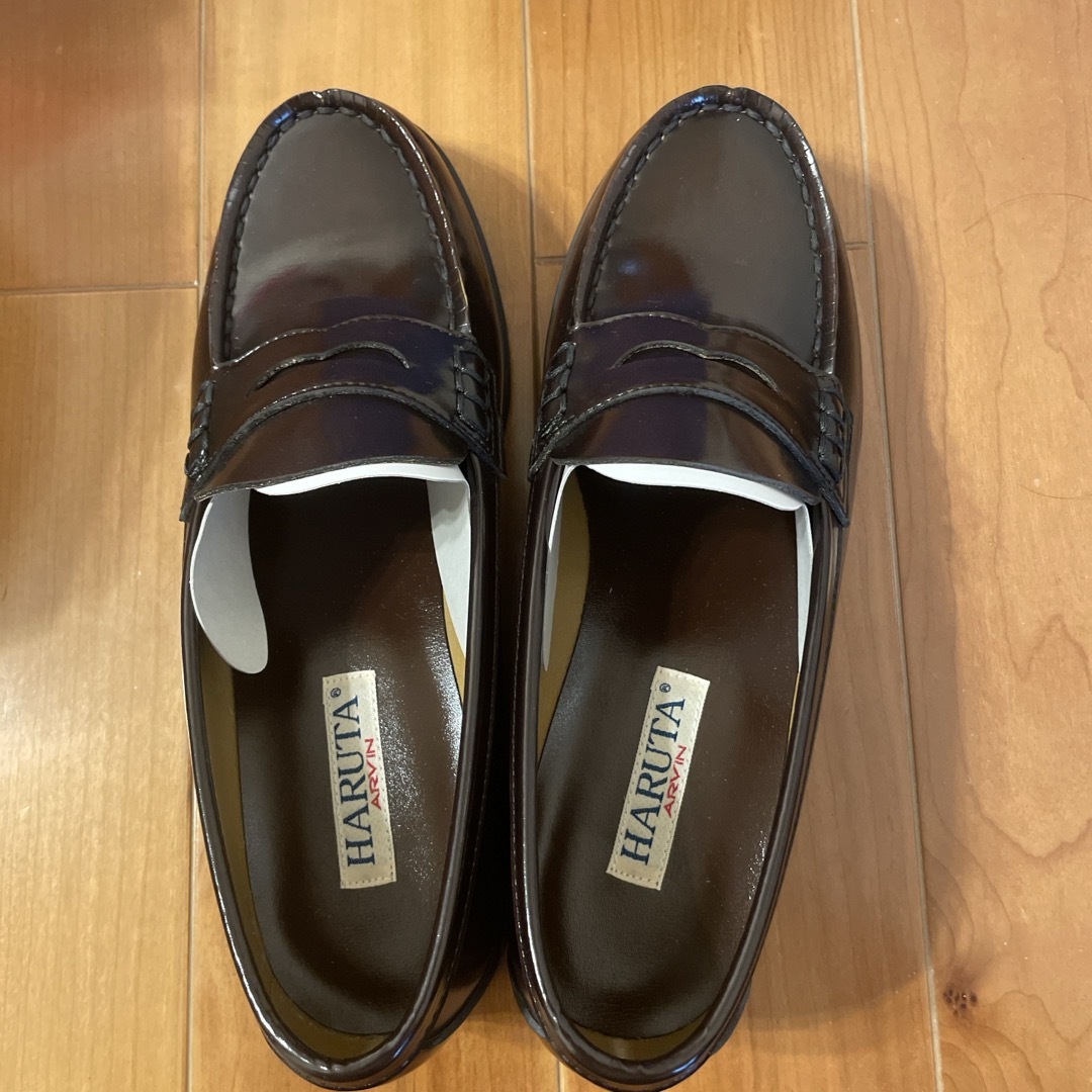 HARUTA(ハルタ)のHARUTA ローファー　ジャマイカ　茶　24.5cm レディースの靴/シューズ(ローファー/革靴)の商品写真