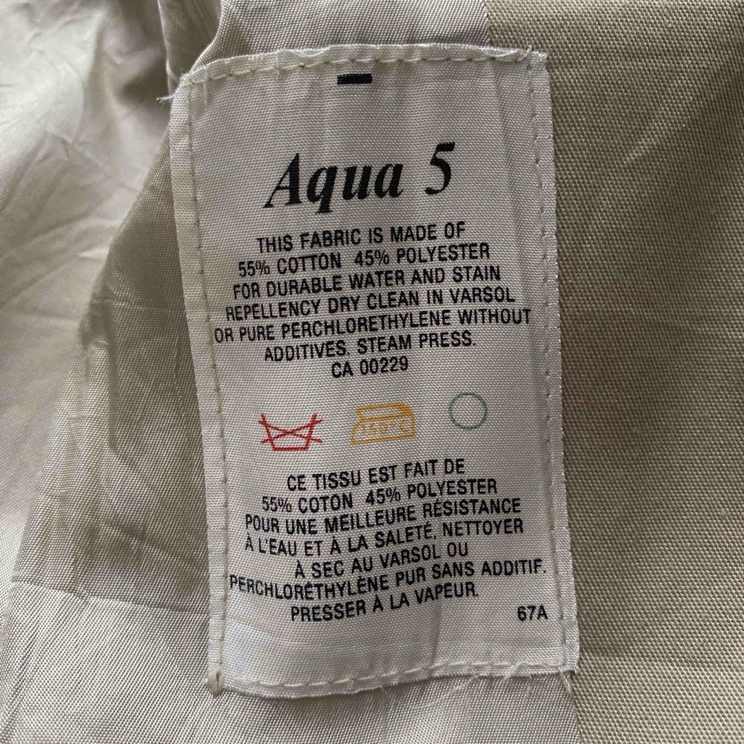 AQUA SCUTUM(アクアスキュータム)のvintage 70〜80's Aquascutum ロングコート カナダ製 レディースのジャケット/アウター(スプリングコート)の商品写真