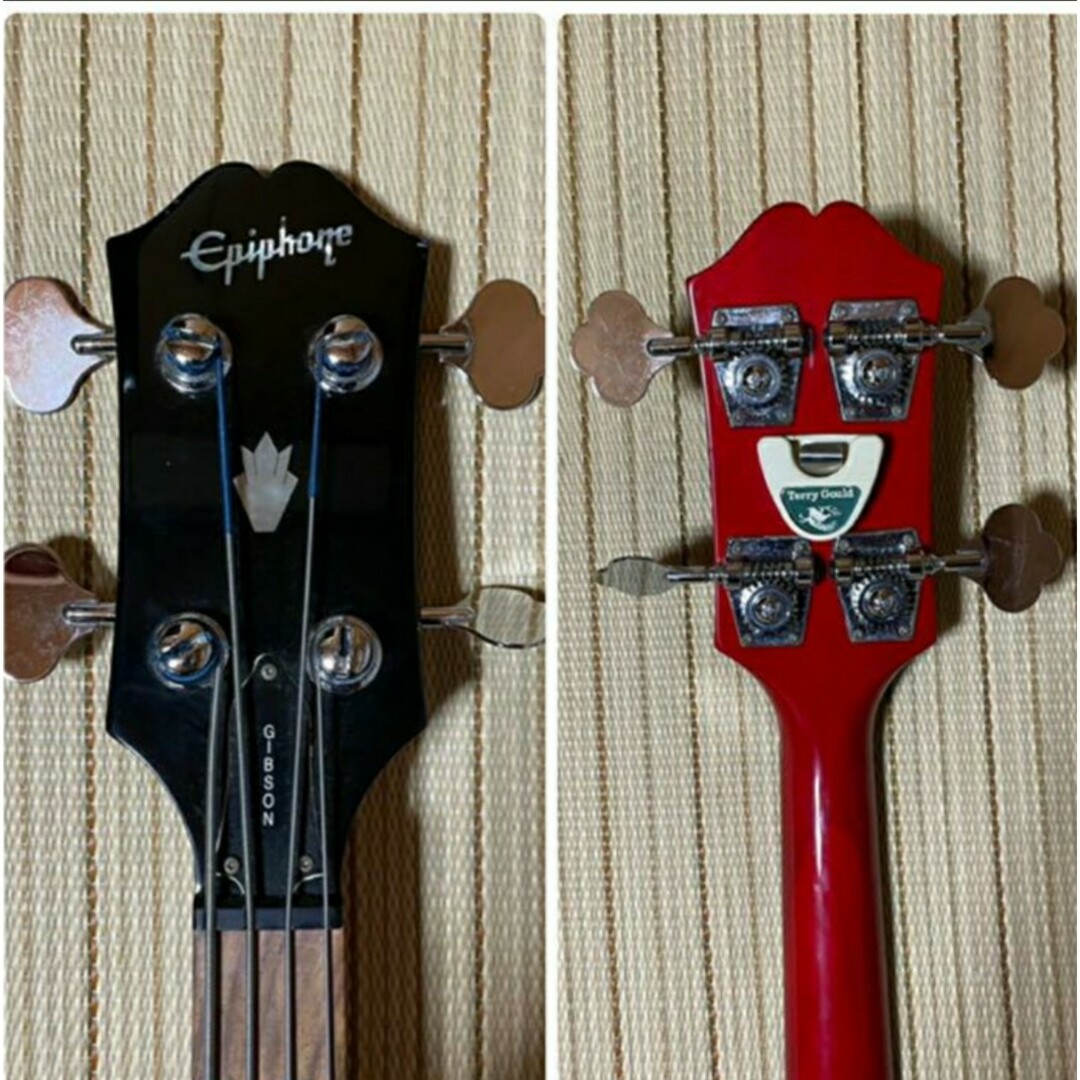 Epiphone(エピフォン)のSGベース等 ヘッド軽量化 ベースペグ ペグ交換 2:2両連 楽器のベース(エレキベース)の商品写真