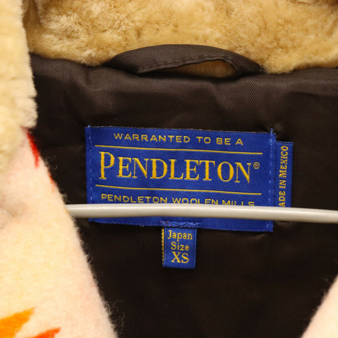 PENDLETON(ペンドルトン)のPENDLETON ペンドルトン The Wagon Master Coat ネイティブ ワゴン マスター ウール コート ベージュ 70Z560 メンズのジャケット/アウター(フライトジャケット)の商品写真