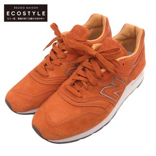 New Balance - ニューバランス 美品 New Balance ニューバランス ローカット スニーカー シューズ メンズ オレンジ 28cm M997TNY 10(US)