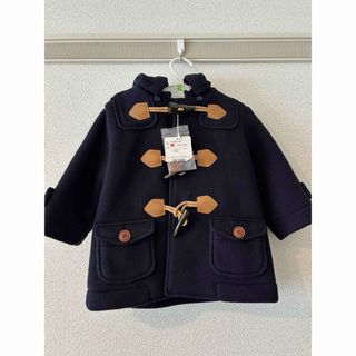 mikihouse - 【新品】ミキハウス　ネイビー　コート　80