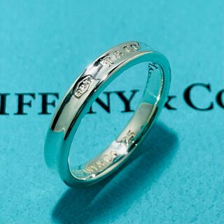 ティファニー(Tiffany & Co.)の美品 21号 ティファニー ナロー 1837 シルバー リング★492(リング(指輪))