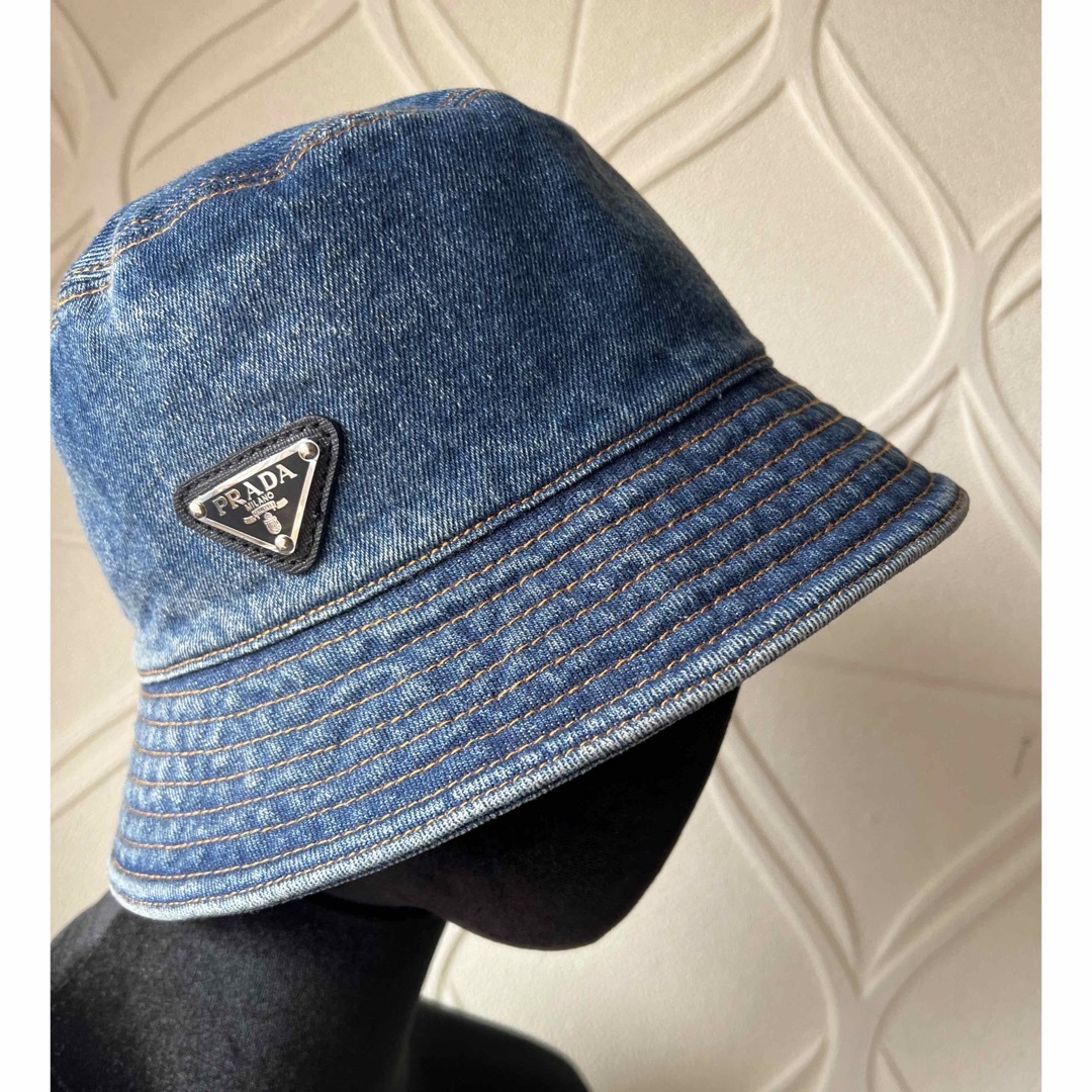 PRADA(プラダ)のデニムお帽子プラダ レディースの帽子(ハット)の商品写真