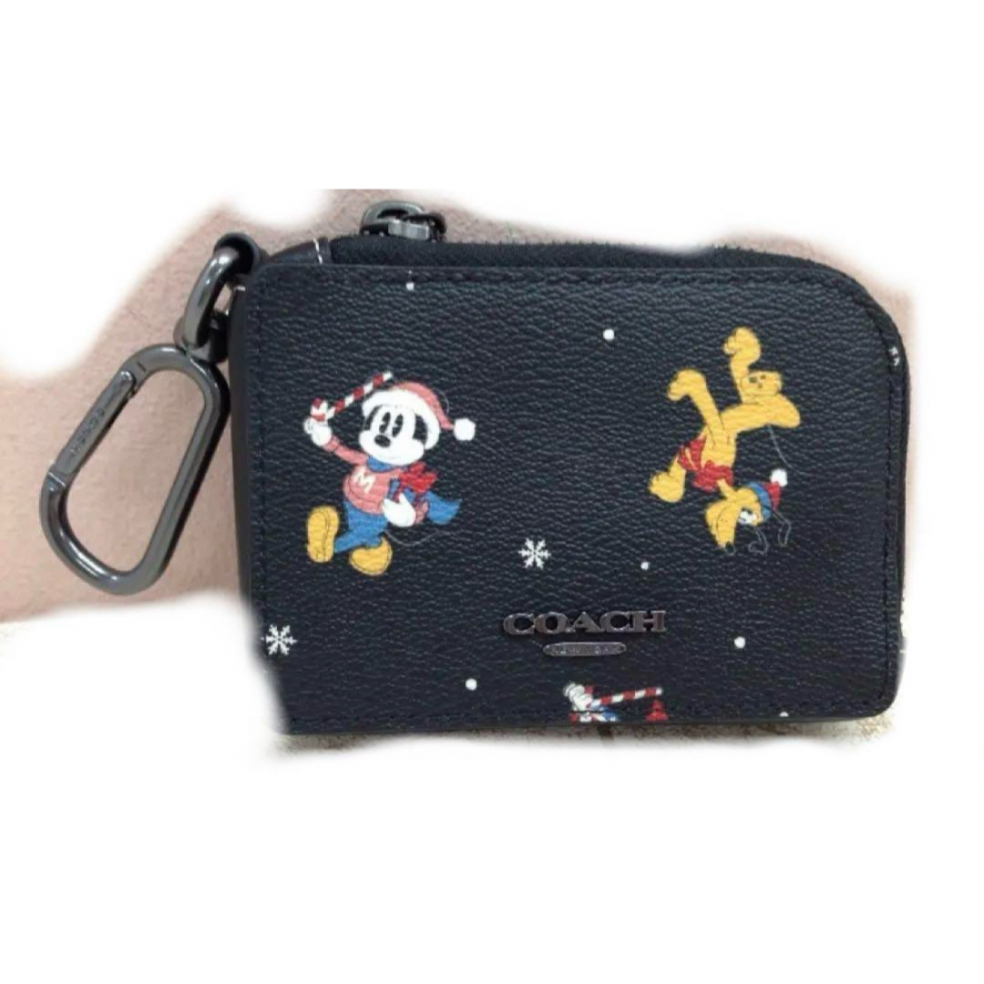 【DISNEY X COACH】Lジップ キー ケース / ホリデイ プリント | フリマアプリ ラクマ