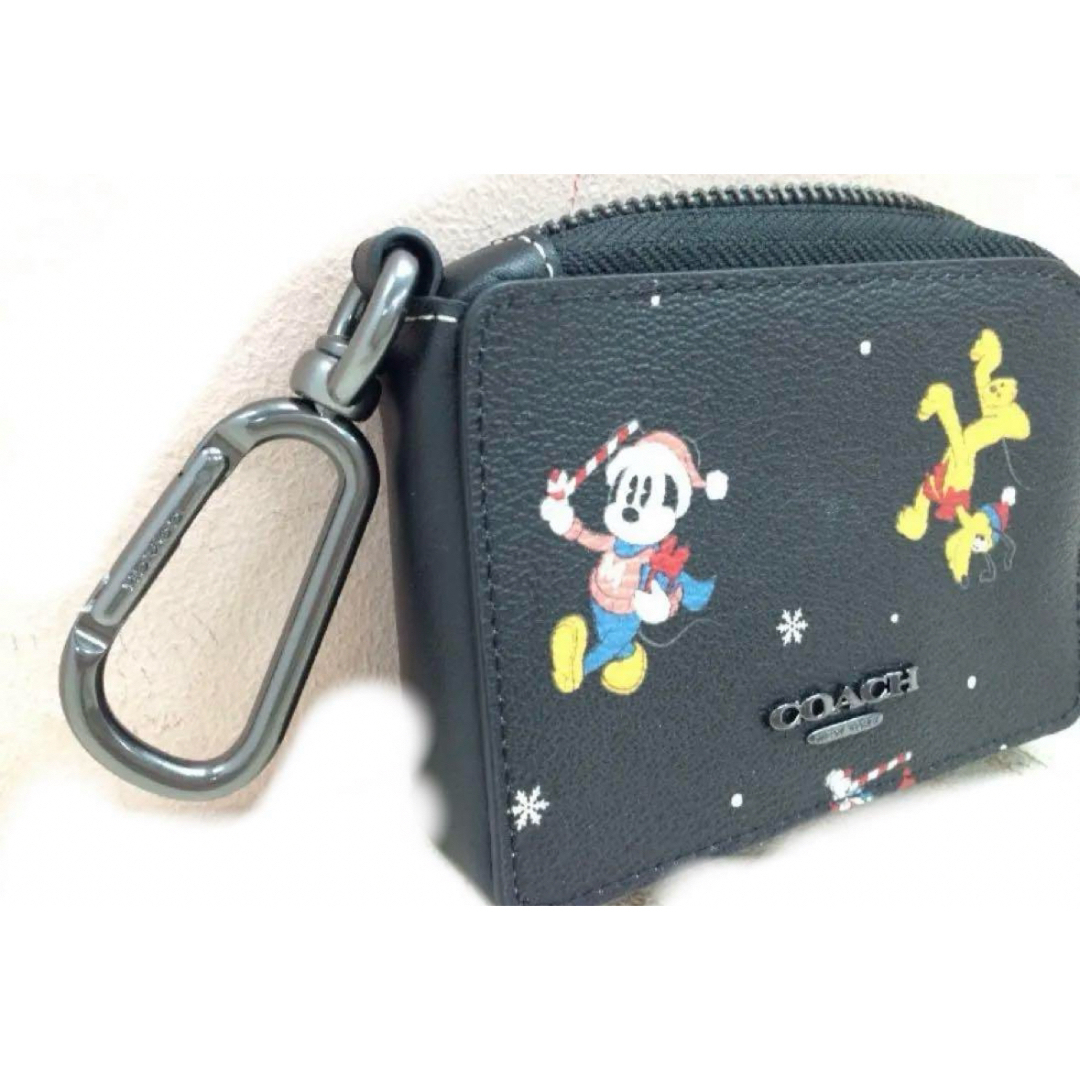 COACH(コーチ)の【DISNEY X COACH】Lジップ キー ケース / ホリデイ プリント レディースのファッション小物(キーケース)の商品写真