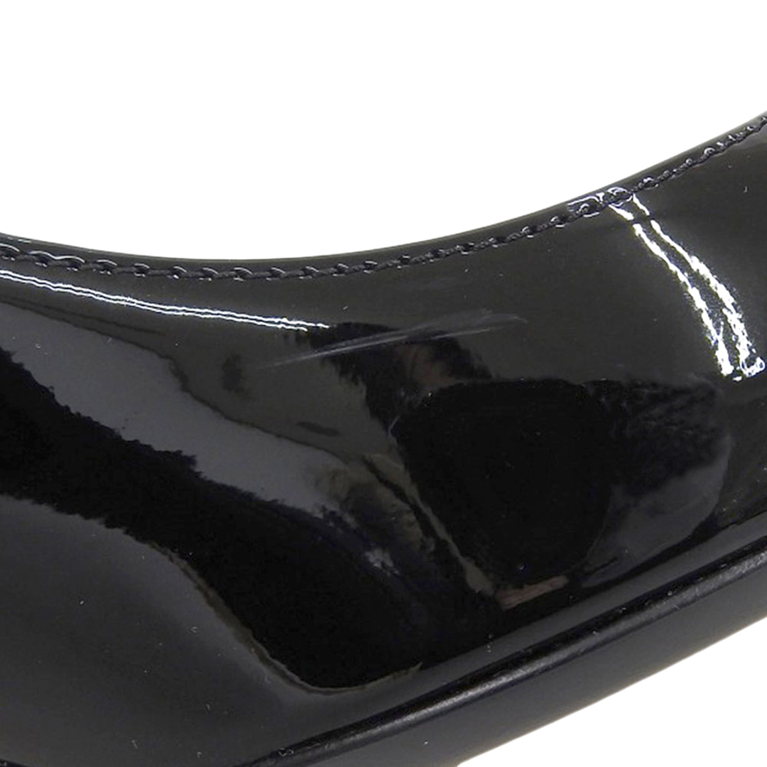 Saint Laurent(サンローラン)のサンローランパリ 新品同様 SAINT LAURENT PARIS サンローランパリ オピウム ヒール パンプス レディース ブラック パテント 35 1/2 484160 35.5 レディースの靴/シューズ(ハイヒール/パンプス)の商品写真