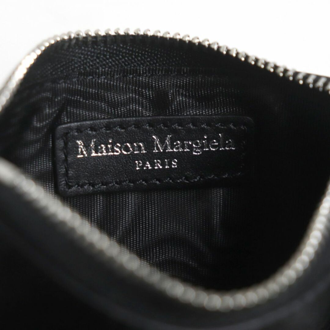 Maison Martin Margiela(マルタンマルジェラ)の未使用品▼メゾンマルジェラ SA1VX0008 4ステッチ レザーコインケース/フラグメントケース/カードホルダーウォレット 黒 伊製 メンズ 箱付 メンズのファッション小物(コインケース/小銭入れ)の商品写真