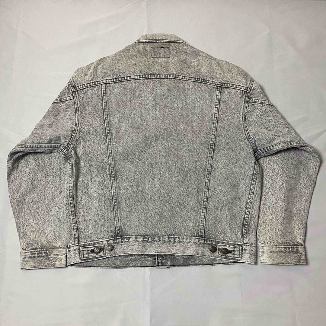 Levi's(リーバイス)の80s USA製 LEVI’S 70507 0555 ブラックデニムジャケット メンズのジャケット/アウター(Gジャン/デニムジャケット)の商品写真