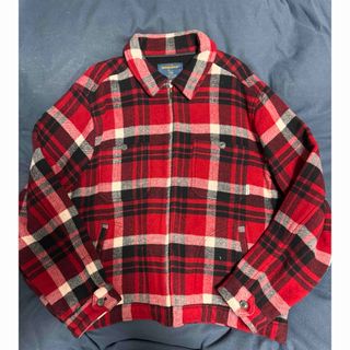 ウールリッチ(WOOLRICH)のWOOLRICH  フリースジャケット　チェック柄(ブルゾン)