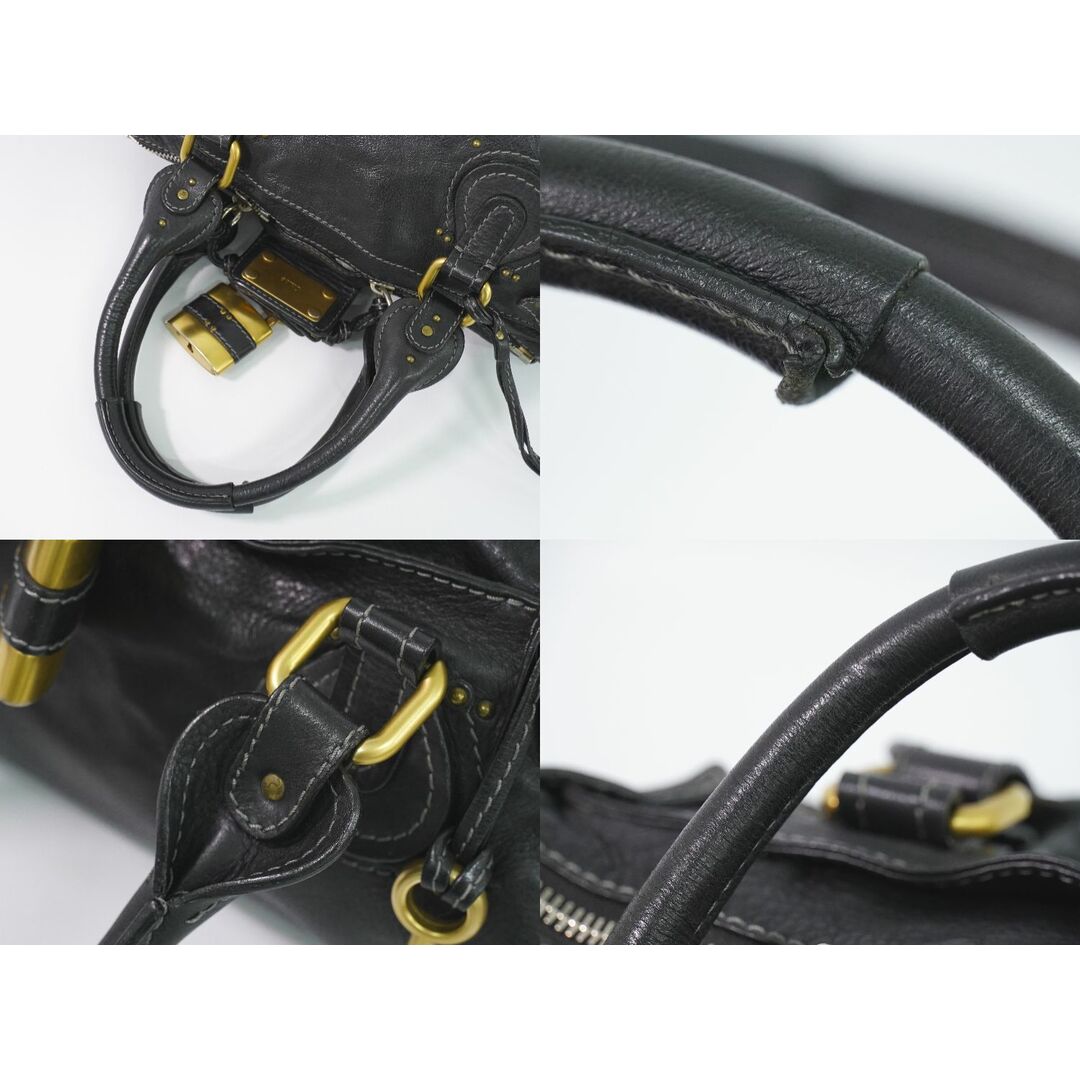 Chloe - 本物 クロエ Chloe パディントン ハンドバッグ レザー Chloe - 本物 クロエ Chloe パディントン ハンドバッグ レザー