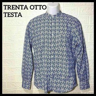 TRENTA OTTO  トレンタオット　TESTA メンズ　長袖　シャツ　花柄(シャツ)